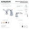 Kingston Brass KS4981DFL 8" Widespread Bathroom Faucet, Polished Chrome KS4981DFL - alternate 2